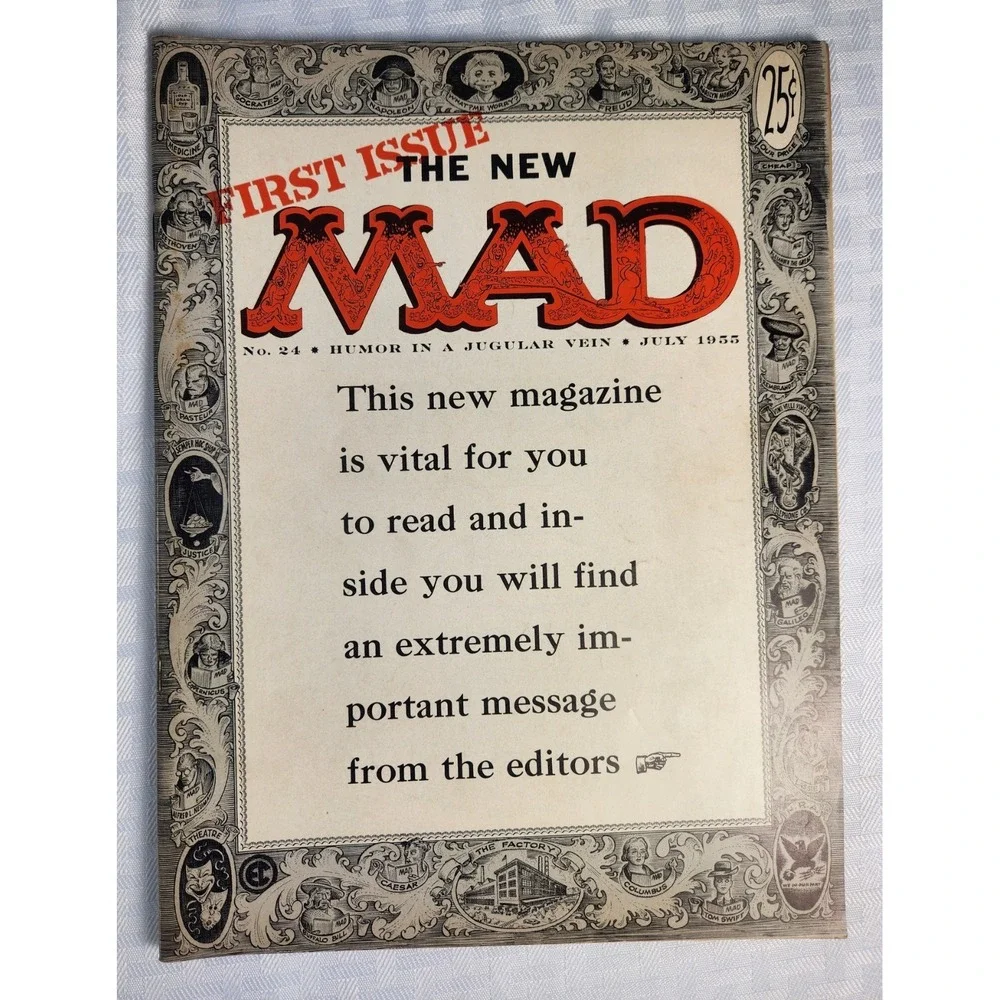 Mad Magazine #24 July 1955 EC Comics